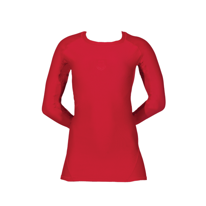 Ultra Women's Compression Long Sleeve Top (600200-657) Vertical Ultra Football