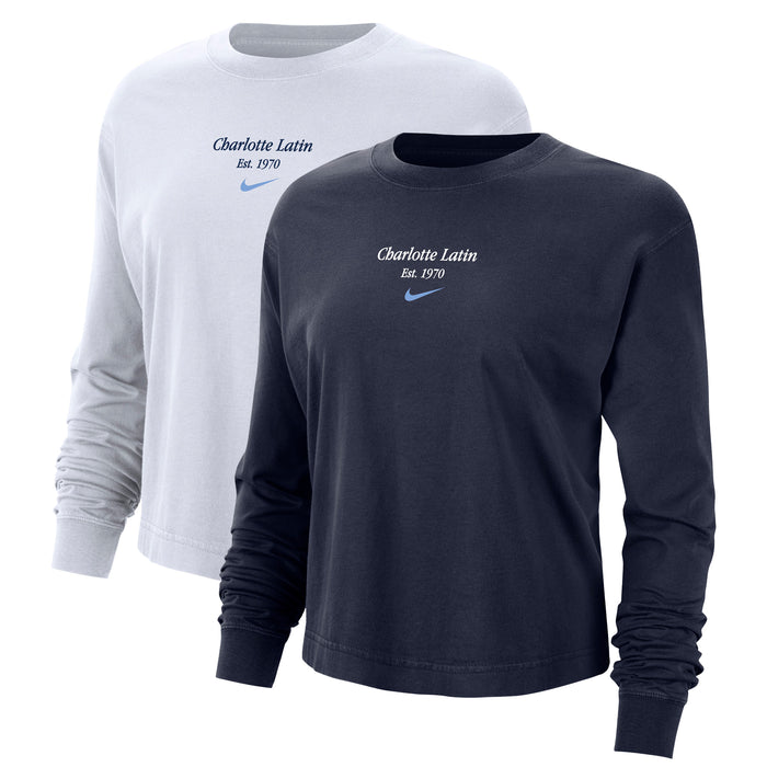Women's Nike Long Sleeve Boxy Tee