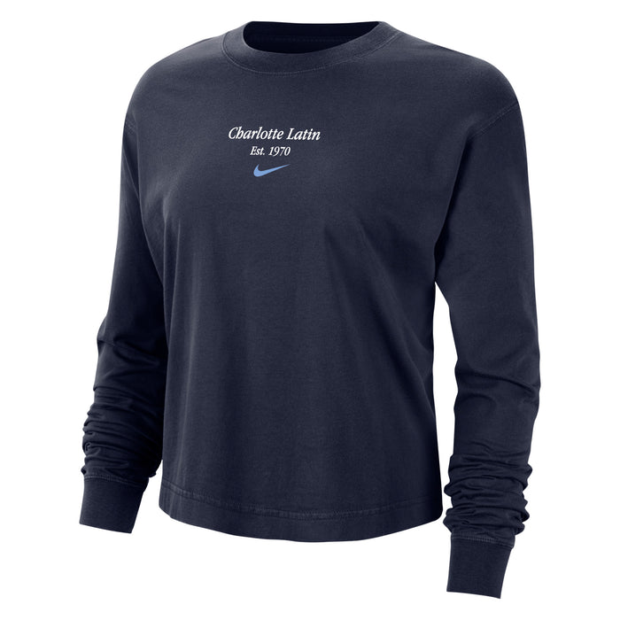 Women's Nike Long Sleeve Boxy Tee