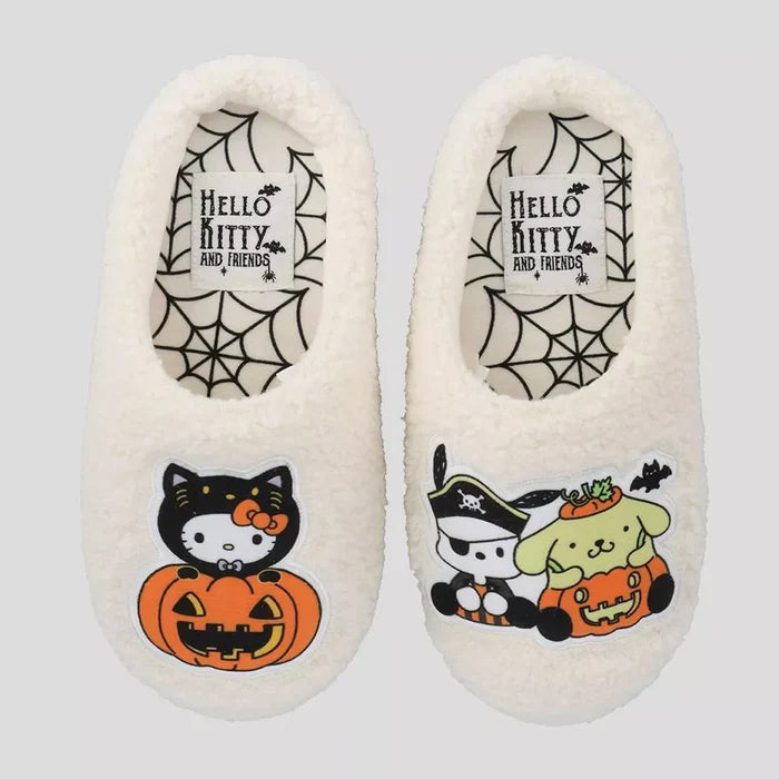 Women's Pumpkin Scuff Slide Slippers - Off-White