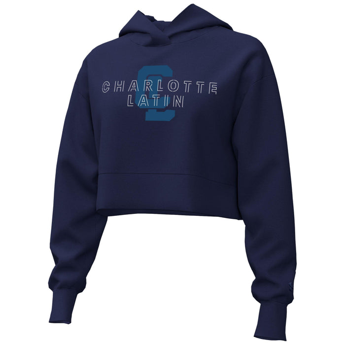 Women's UA Rival Fleece Cropped Hood