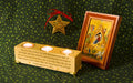 Wooden Laser Engraved Triple Tealight Holder - Nativity