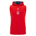 Wrexham AFC 25/26 Sleeveless Hoodie (700128980001) Apparel Macron