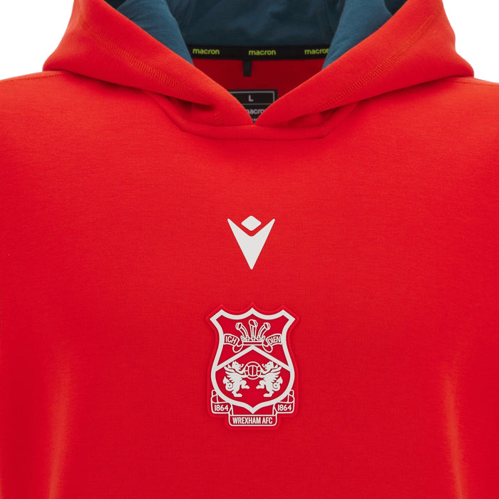 Wrexham AFC 25/26 Sleeveless Hoodie (700128980001) Apparel Macron
