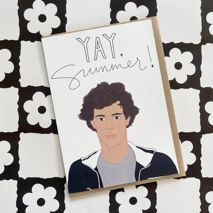 Yay Summer Greeting Card