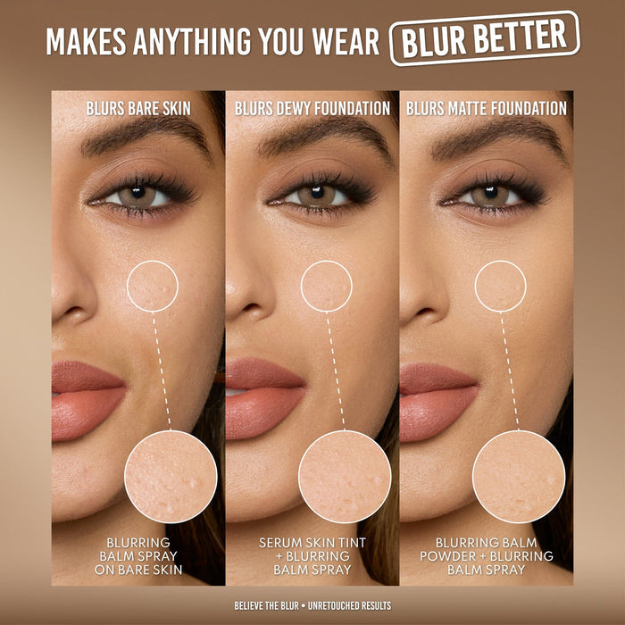 Danessa Myricks Yummy Skin Setting Spray efecto blur en piel